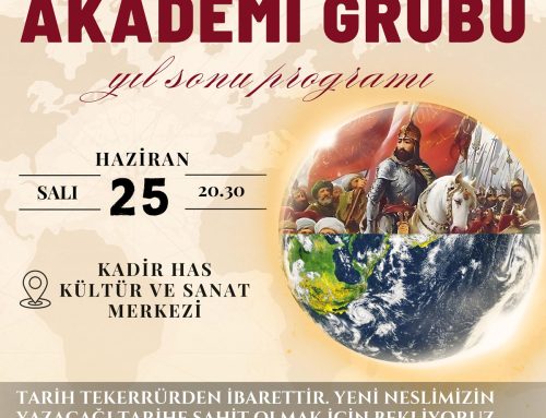 Cumartesi Akademi Grubu Yıl Sonu Programı